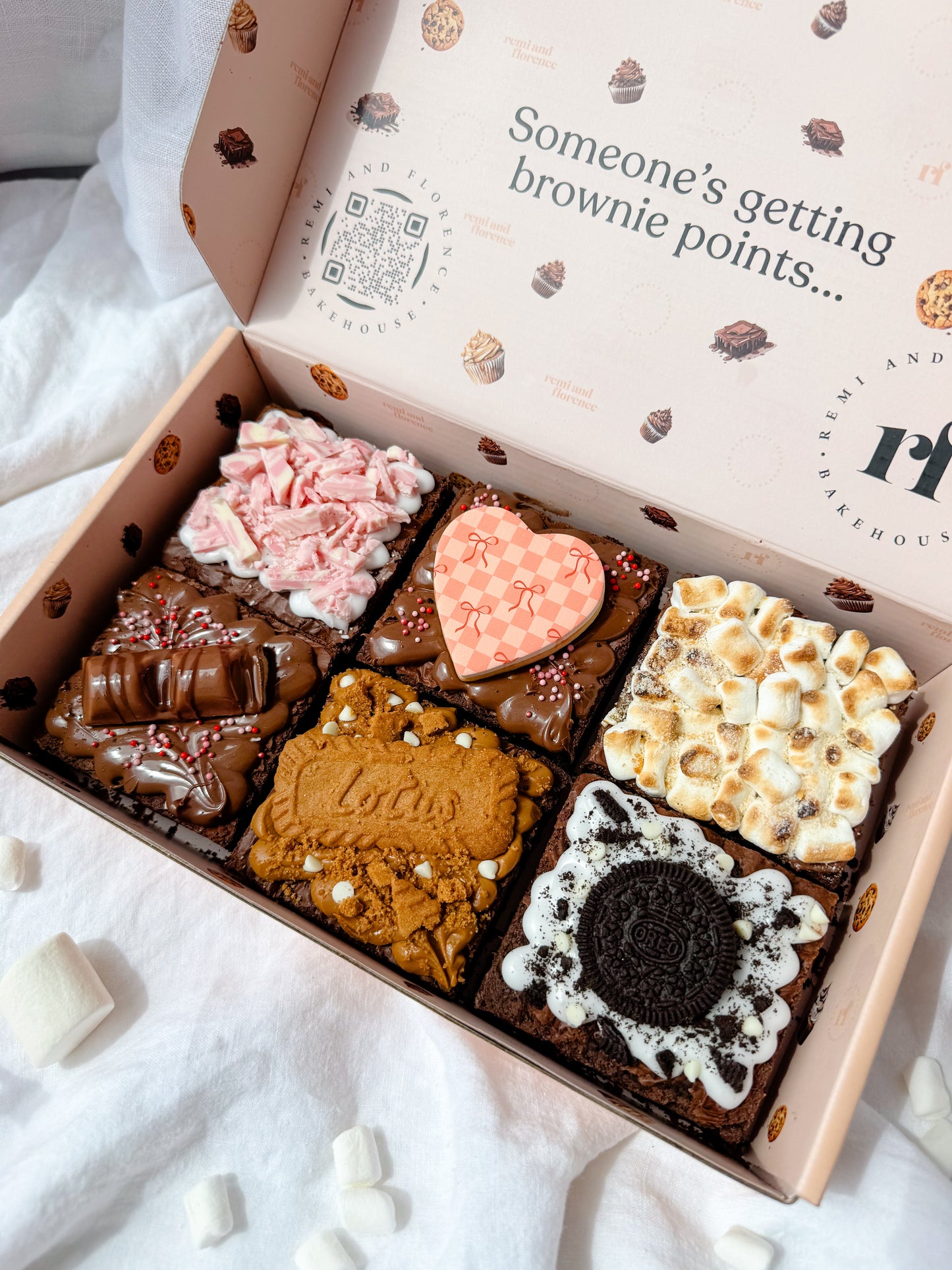 Valentines Brownie Box