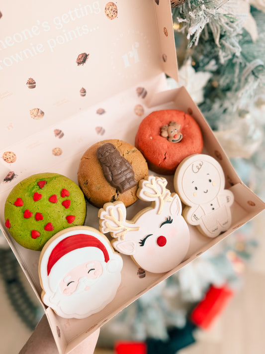 6 Mixed Christmas Cookies