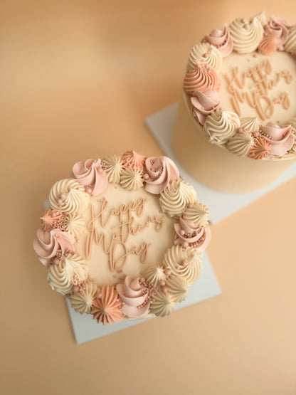 Mothers Day Mini Cake + 2 Cupcakes