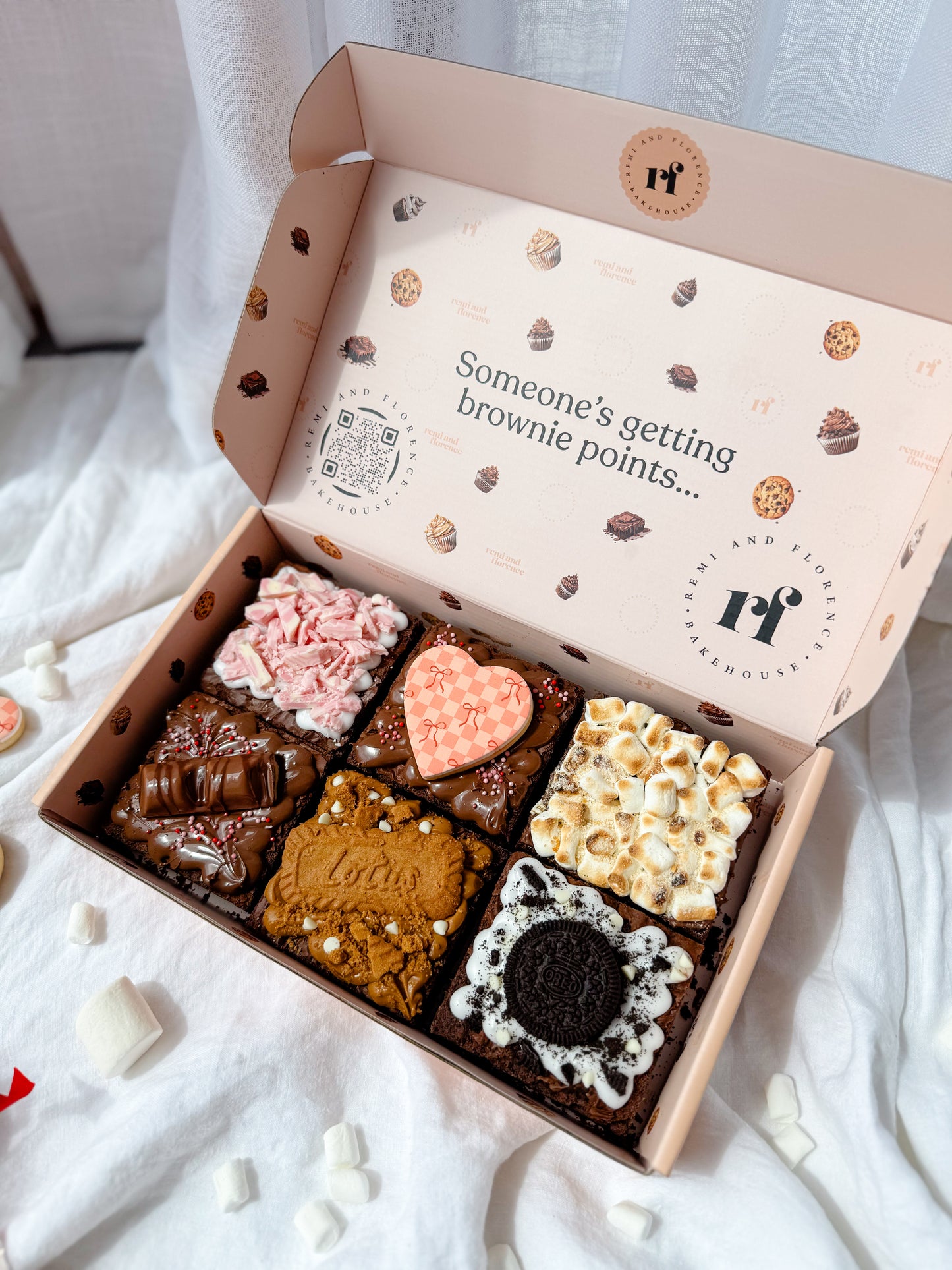 Valentines Brownie Box