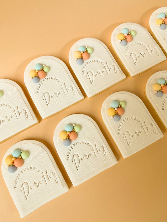 Custom Sugar Cookies - 6 Pack