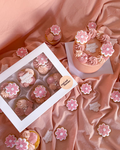 Mothers Day Bundle - Mini Cake & Cupcake Gift Box