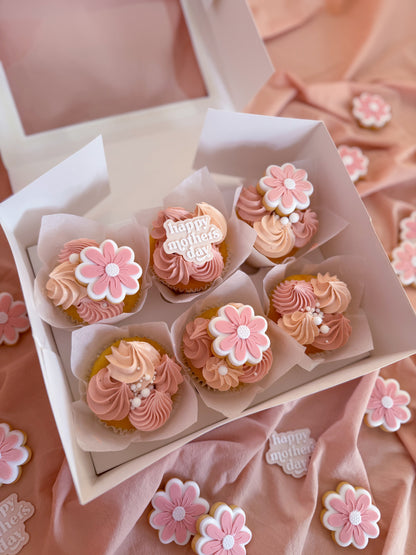 Mothers Day Cupcake Gift Box