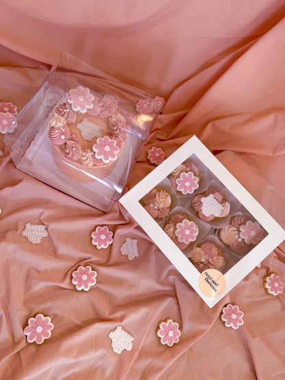 Mothers Day Bundle - Mini Cake & Cupcake Gift Box