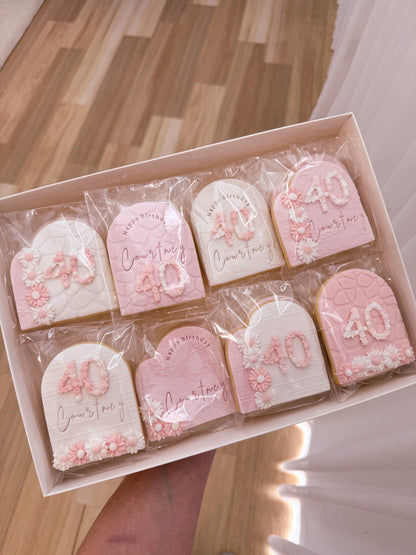 Birthday Sugar Cookies - 6 Pack