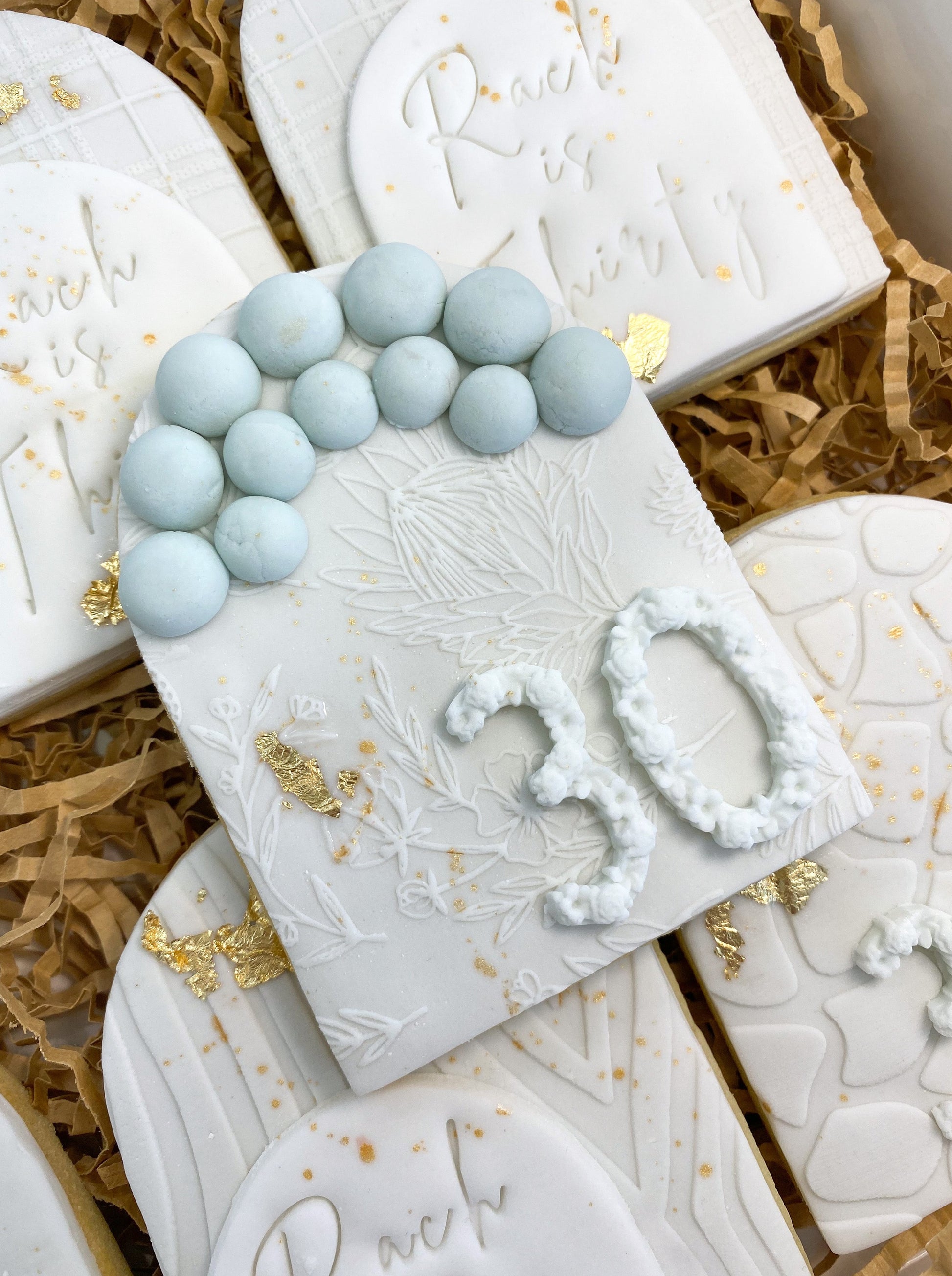 30th Birthday Cookies