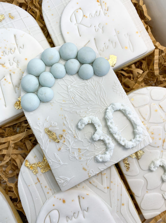 30th Birthday Cookies